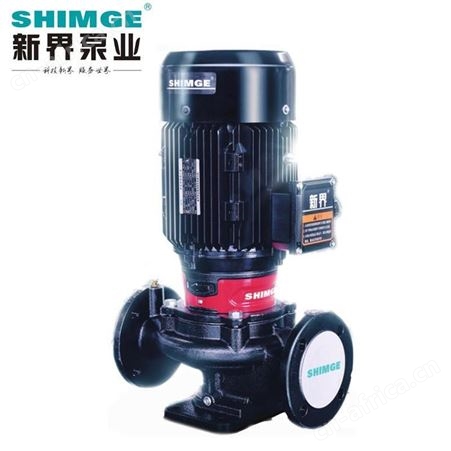 SHIMGE新界立式单级单吸离心泵SGL40-200BG管道增压循环泵