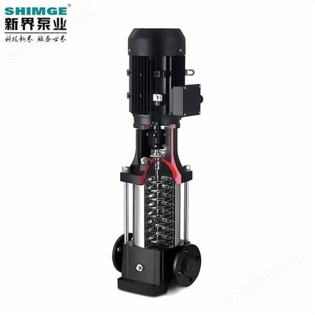 SHIMGE新界立式多级离心泵BLT64-5工业商用30kw管道增压泵