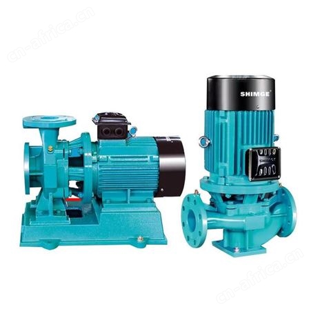 SHIMGE新界立式单级离心泵SL150-250(I)A商用55kw大流量冷热水管道循环泵