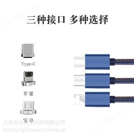 麦基科技帆布牛仔布数据线定制 快充安卓type-C充电线定做 定制logo苹果数据线