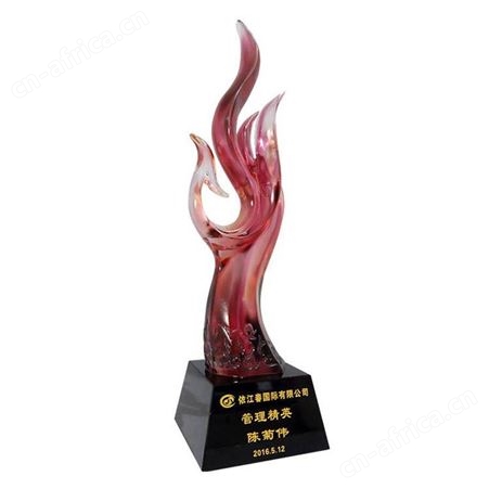 奖杯工厂 奖杯定制 琉璃奖杯制作