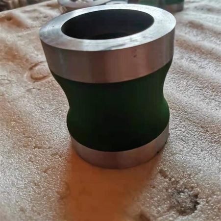 褀熙厂家直供聚氨酯胶轮弧形异性胶轮输送导向聚氨酯包胶轮