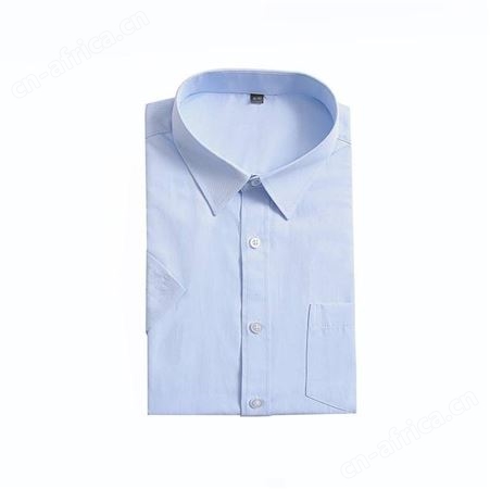 男女同款职业衬衫定制 工作服办公室衬衣定做 男士商务寸衫定制印logo 休闲职业正装