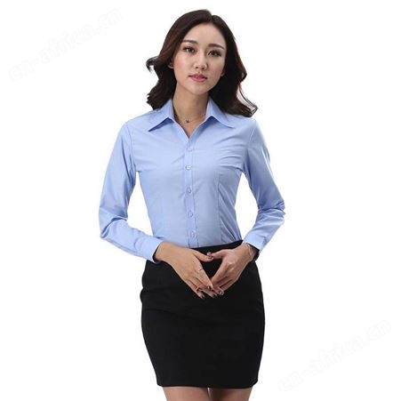 韩版职业工装定制 纯色衬衫 男士衬衣定做logo 婚礼伴郎衬衫来图订做