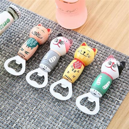 创意开瓶器 啤酒起子开酒器启瓶器创意个性定制 日料店酒具开瓶器来图定做