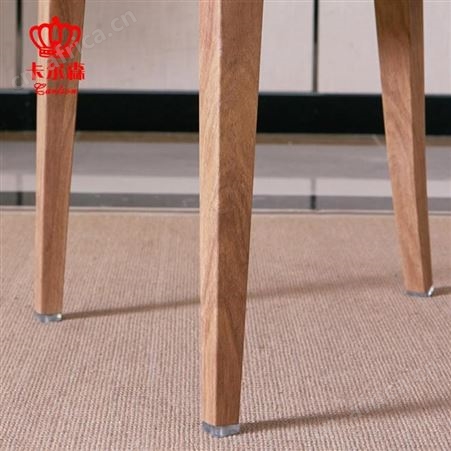 卡尔森苏州家具厂轻奢铁艺餐椅椅子家用简约靠背椅售楼处洽谈处桌椅餐厅家具定制