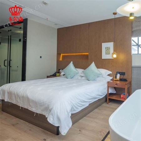苏州卡尔森酒店定制宾馆家具公寓标间全套专用双人旅馆客房简约现代家具床直供