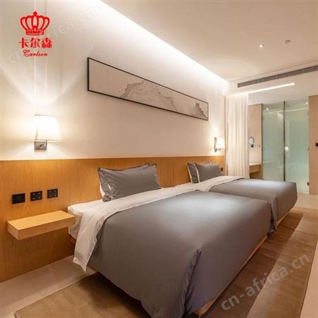 苏州卡尔森酒店家具-全套酒店客房家具实木床宾馆定制酒店家具