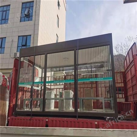 定制移动小区零售小卖部活动房 户外旅游景点售票亭 火车站垃圾回收点 机场值班岗亭同创岗亭厂家