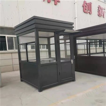 大量供应不锈钢岗亭 不锈钢岗亭 方形不锈钢岗亭 幼儿园门口岗亭 西安同创岗亭厂家