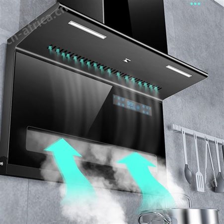 7字型好太太吸油烟机厨房家用侧吸式畑机大吸力抽油烟机顶侧双吸