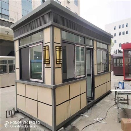 值班形象岗亭 钢结构景观售货亭 西安岗亭制造厂家 西安同创岗亭厂家 西安岗亭现货厂家