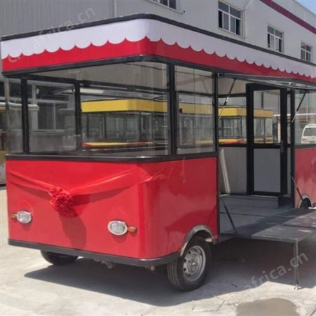 环保电动餐车-多功能小吃车-电动四轮餐车-餐车品牌直销-西安同创电动餐车
