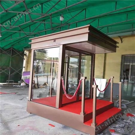 定制移动小区零售小卖部活动房 户外旅游景点售票亭 火车站垃圾回收点 机场值班岗亭同创岗亭厂家