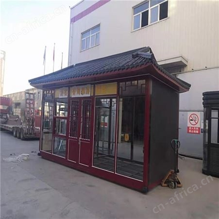 厂家直供活动房 移动房子门卫值班室 钢结构岗亭保安亭 简易隔离房屋 西安同创活动房厂家