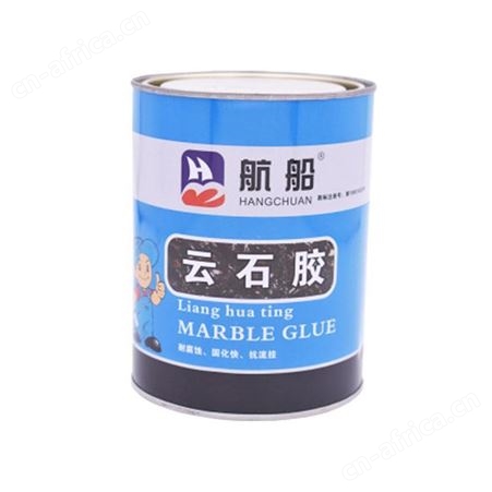 航船牌云石胶1L*12瓶/件云南昆明建筑石材陶瓷加工玻化砖定位及拼花修补粘接