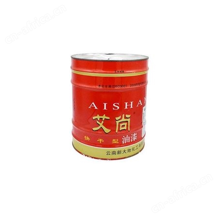 艾尚醇酸调和漆15L/8kg云南昆明防锈漆金属漆彩钢瓦油漆