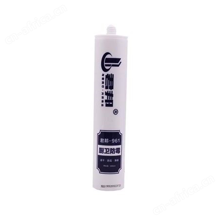 君邦961厨卫防霉玻璃胶330ml*24支/件云南昆明强力防水补漏密封玻璃胶