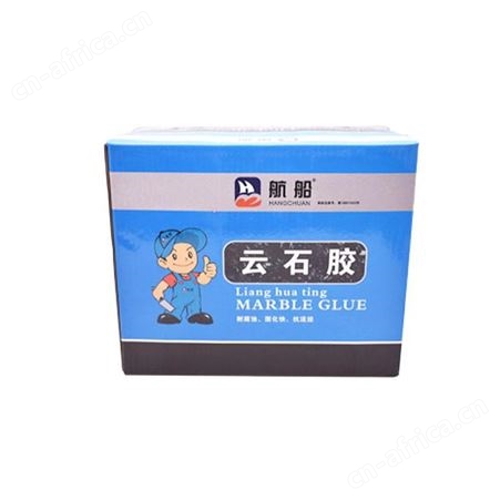 航船牌云石胶1L*12瓶/件云南昆明建筑石材陶瓷加工玻化砖定位及拼花修补粘接