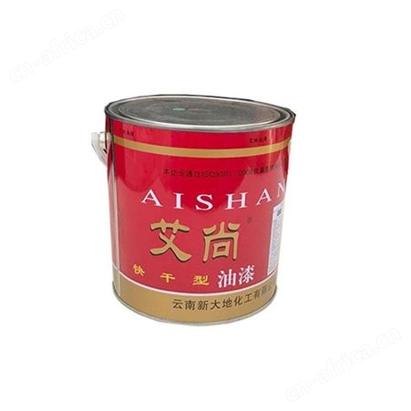 艾尚醇酸调和漆3L/1.6kg云南昆明防锈漆金属漆彩钢瓦油漆