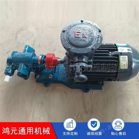 供应KCB齿轮式输油泵 重油泵柴油泵 机械油泵 鸿元价格合理