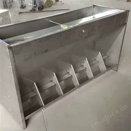 按需定制 保育不锈钢食槽 猪用双面食槽 不锈钢双面食槽 加工定做