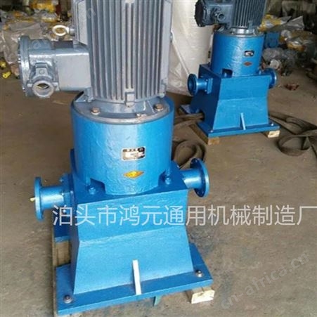 泊头HGB滑片泵生产厂家 立式滑片泵型号 防爆汽油柴油输送泵 汽油柴油卸车泵