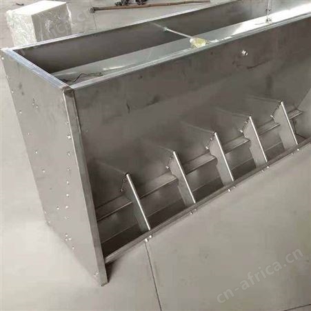定制供应 畜牧用食槽 养猪设备 便于操作  双面食槽