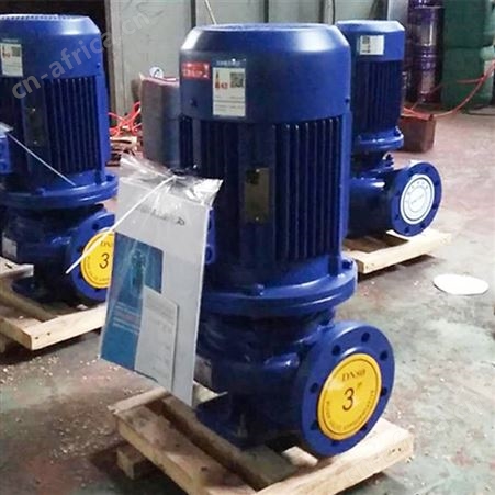 3CF认证 ISG80-250B 15KW 上海江洋 管道循环泵 立式管道泵 单级管道泵