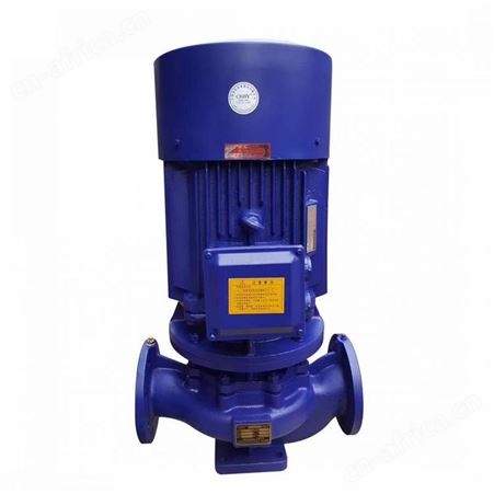 3CF认证 ISG80-250B 15KW 上海江洋 管道循环泵 立式管道泵 单级管道泵
