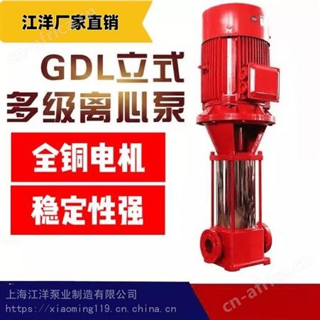 XBD19.0/15G-GDL-(55kw)工地消防临时用水增压泵