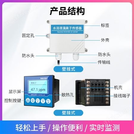 溴离子传感器 在线水质溴离子分析仪 溴离子浓度测定仪