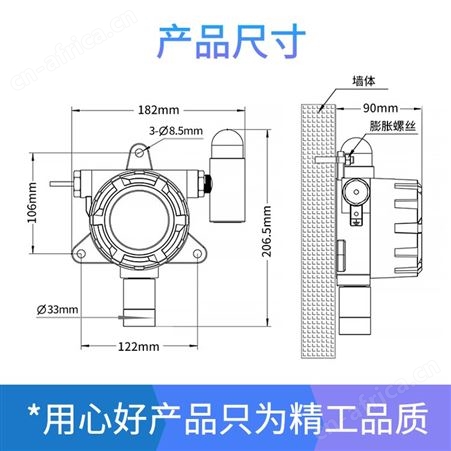 防爆式甲烷传感器 防爆式甲烷报警器 防爆式甲烷检测仪