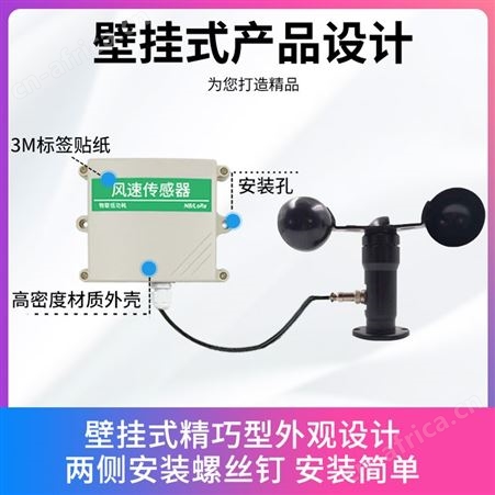 风速传感器 风速监测仪 三杯风速变送器 风向风速变送器