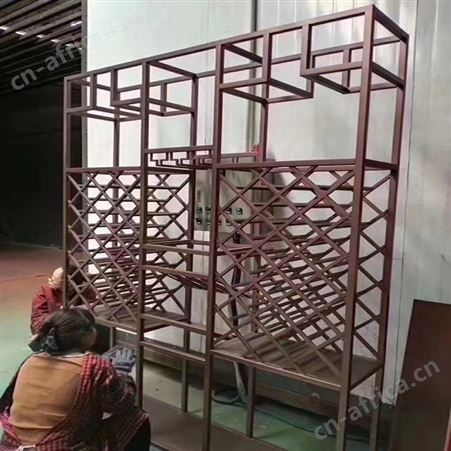 不锈钢中式酒柜 兰州轻奢不锈钢酒柜单价