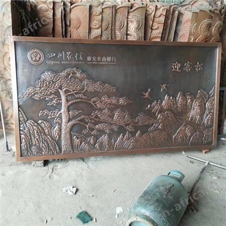 厂家定做城市景观雕塑 酒店大厅雕塑 铜铝雕刻摆件工艺品