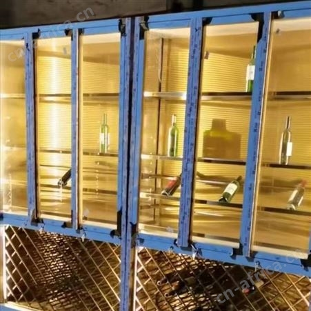小户型不锈钢酒柜定制 宁波个人定制款酒柜