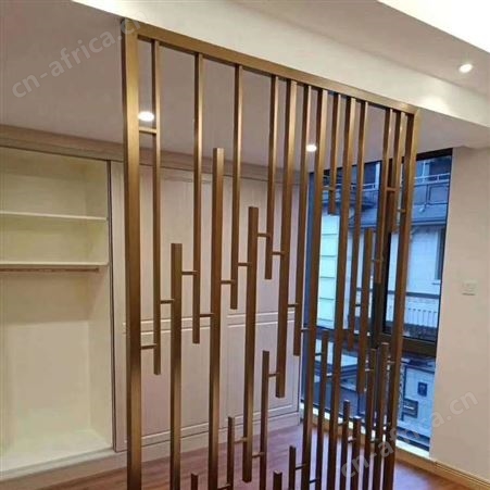 工艺创意不锈钢屏风 酒店商场创意隔断 全国发货