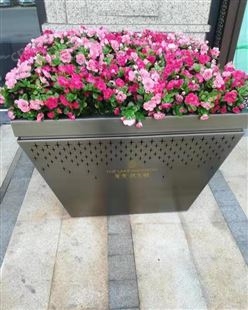不锈钢创意花盆 长沙不锈钢镜面花盆代理