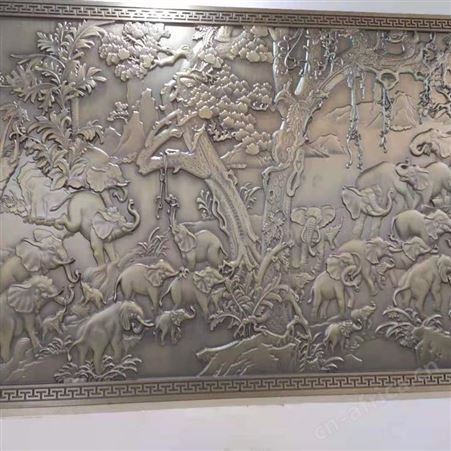 物纪念品定制铝艺 石家庄铝板浮雕壁画