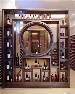不锈钢中式酒柜 兰州轻奢不锈钢酒柜单价