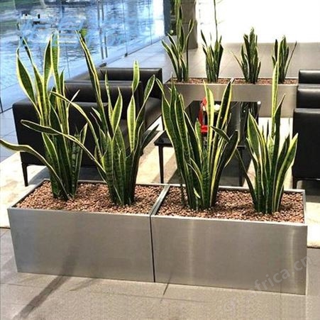 室外304不锈钢装饰花箱 广东不锈钢花盆厂家 定制款花箱