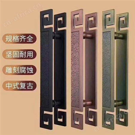 宫廷式大门拉手 济南不锈钢拉手厂商