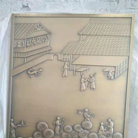 铝艺雕刻装饰摆件 实力雕刻工艺厂家 佛山市铝板雕刻壁画厂家