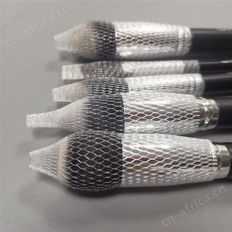化妆刷保护网 装化妆刷的网套 大中小号规格齐全 刷头防炸毛 广州塑料网套生产厂家戈慕莱