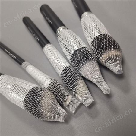 化妆刷保护网 装化妆刷的网套 大中小号规格齐全 刷头防炸毛 广州塑料网套生产厂家戈慕莱