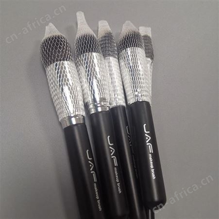 化妆刷保护网 装化妆刷的网套 大中小号规格齐全 刷头防炸毛 广州塑料网套生产厂家戈慕莱