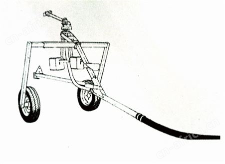 联合对称滑撬式喷头车