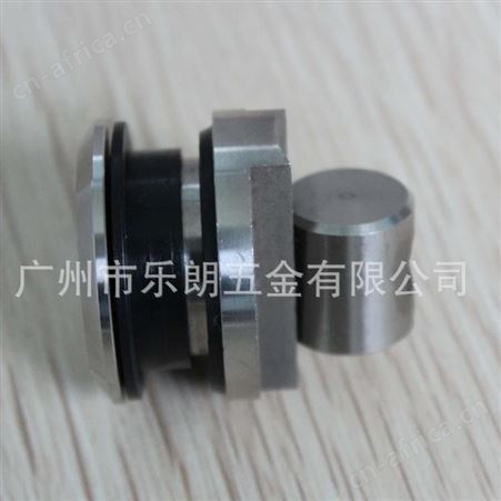 滚滑门五金配件 管夹与玻璃连接 玻璃五金配件 管连接件