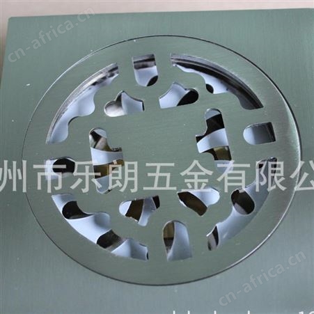 LELONLOCK乐朗星级酒店宾馆防爆地漏 全铜防臭地漏 洗衣机地漏 水漏